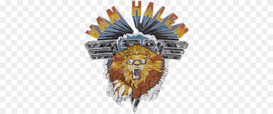 Van Halen Lion Logo, Symbol, Emblem, Art, Painting Free Transparent Png