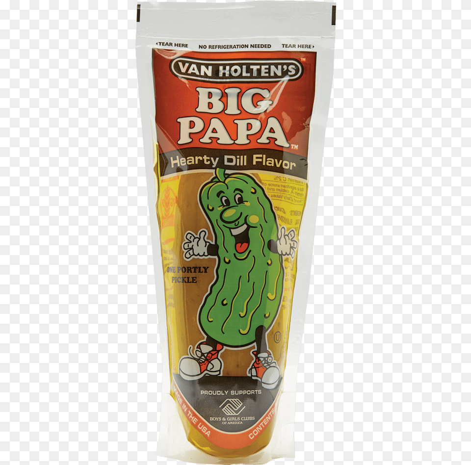 Van Holten39s Big Papa Pickle, Food, Relish, Can, Tin Free Transparent Png