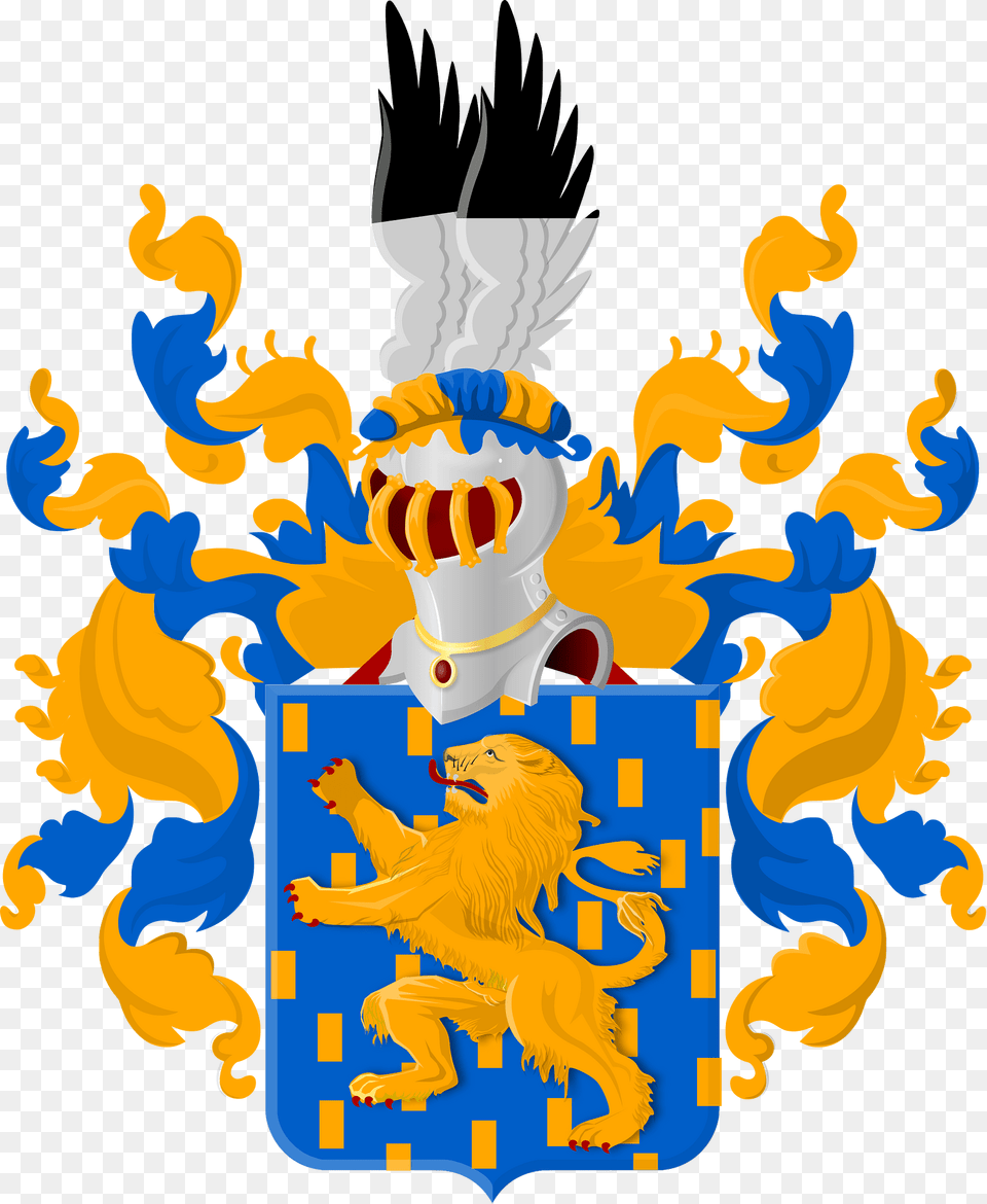 Van Nassau La Lecq Wapen Clipart Png Image