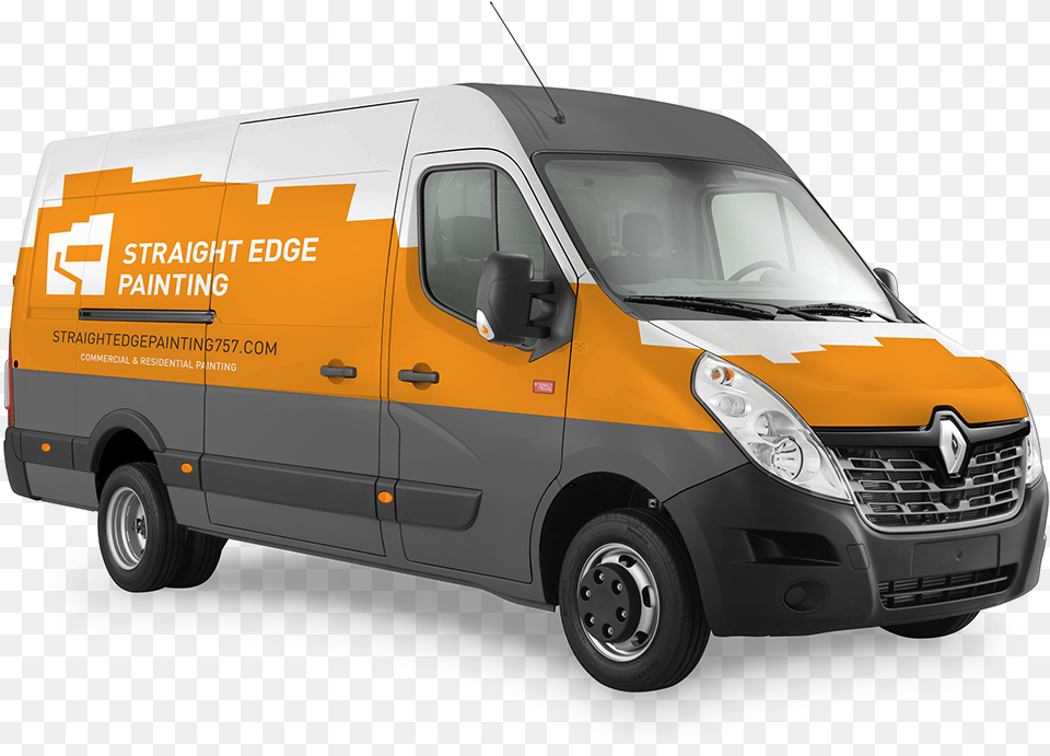 Van Renault Mockup, Moving Van, Transportation, Vehicle, Machine Png Image
