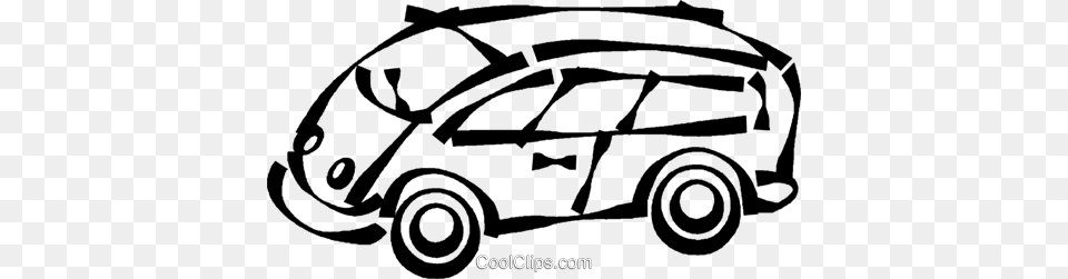 Van Royalty Vector Clip Art Illustration, Wheel, Car, Vehicle, Transportation Free Png Download