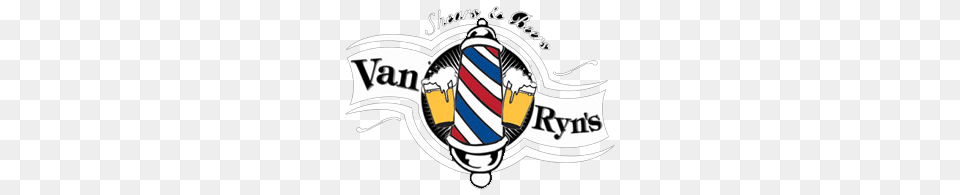 Van Ryns Barbershop, Logo, Emblem, Symbol, Dynamite Png