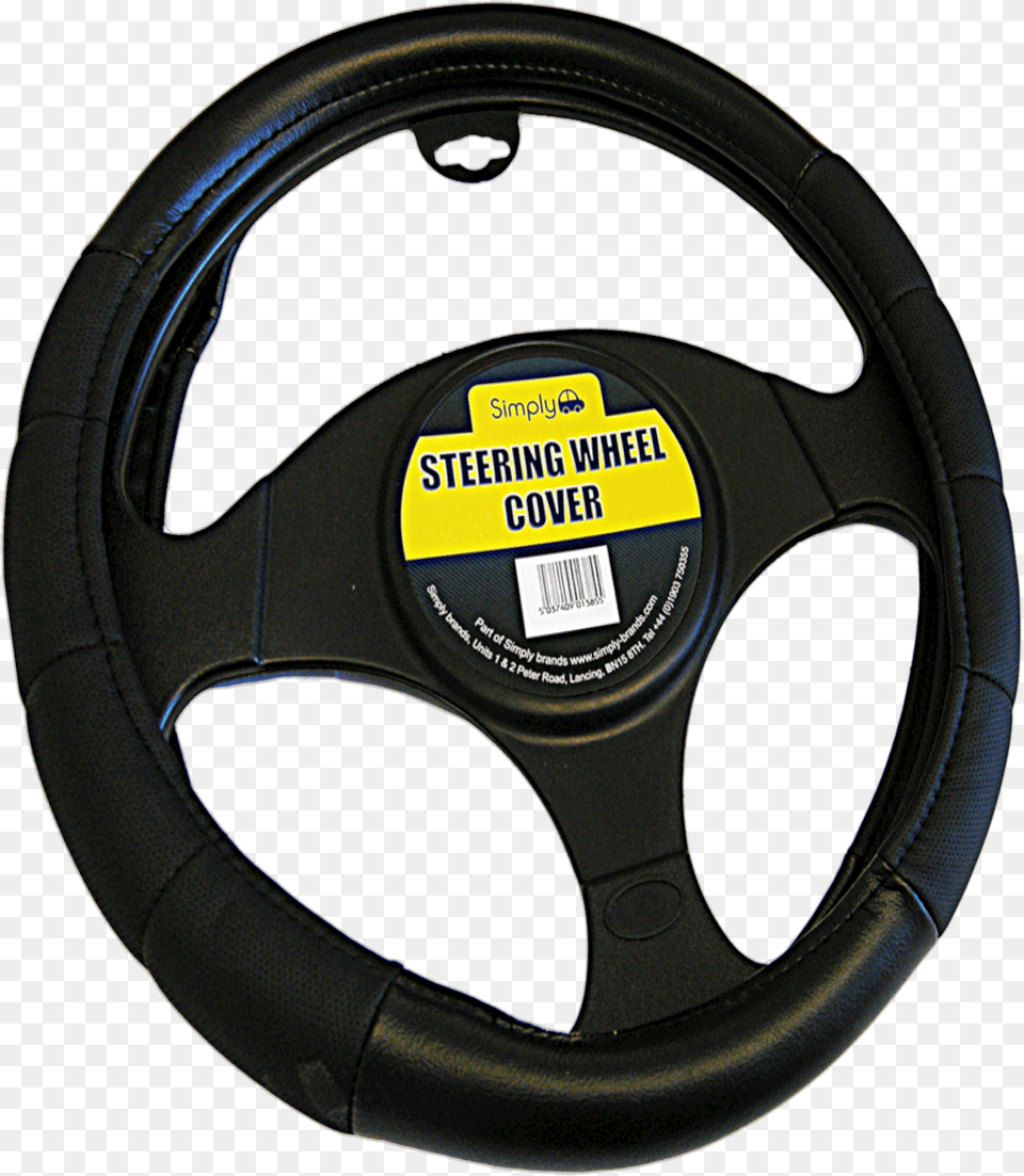 Van Steering Wheel Cover Large Luxury Padded Black Barna Kormnyvd Br, Steering Wheel, Transportation, Vehicle, Helmet Png