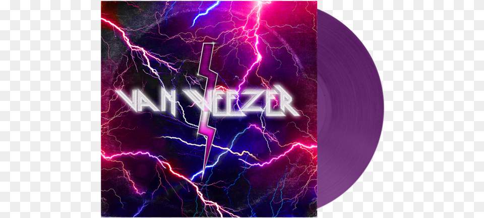 Van Weezer Vinyl Weezer The End Of The Game, Nature, Outdoors, Purple, Lightning Free Transparent Png