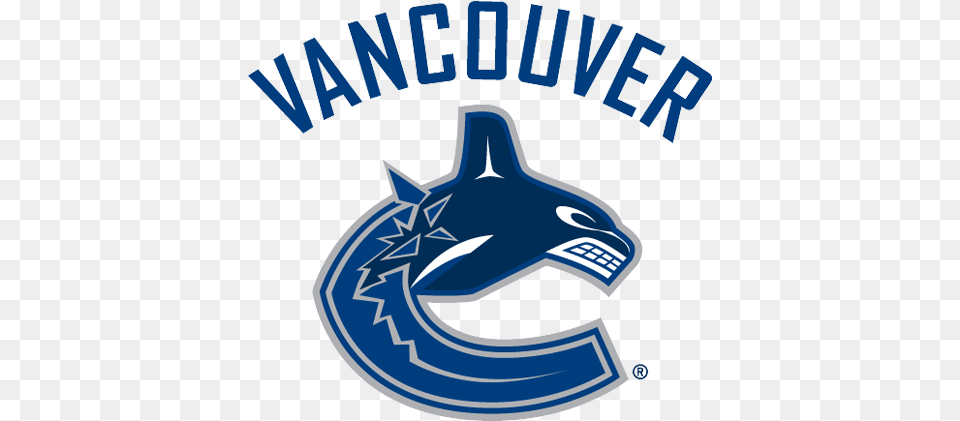 Vancouver Canucks Vs Washington Capitals 2018 10 22 Vancouver Canucks Logo, Symbol, Emblem, Animal, Fish Free Png Download