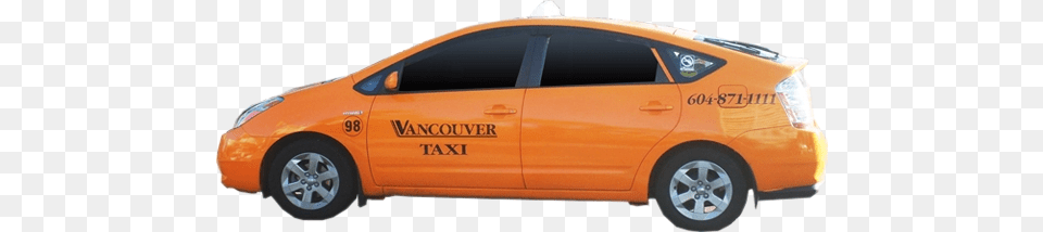 Vancouver Taxi, Car, Transportation, Vehicle, Machine Png