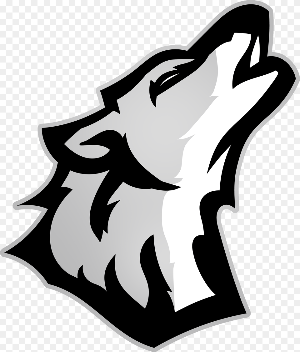 Vancouver Wolves Logo Concepts Wolves Logo, Stencil, Person Png