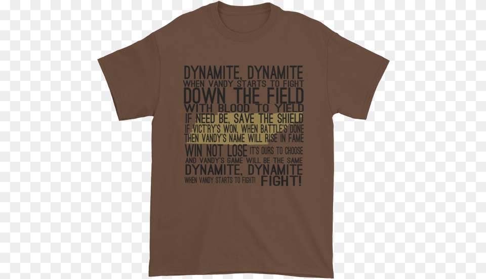 Vanderbilt Fight Song Men39s Tee Active Shirt, Clothing, T-shirt Free Png Download