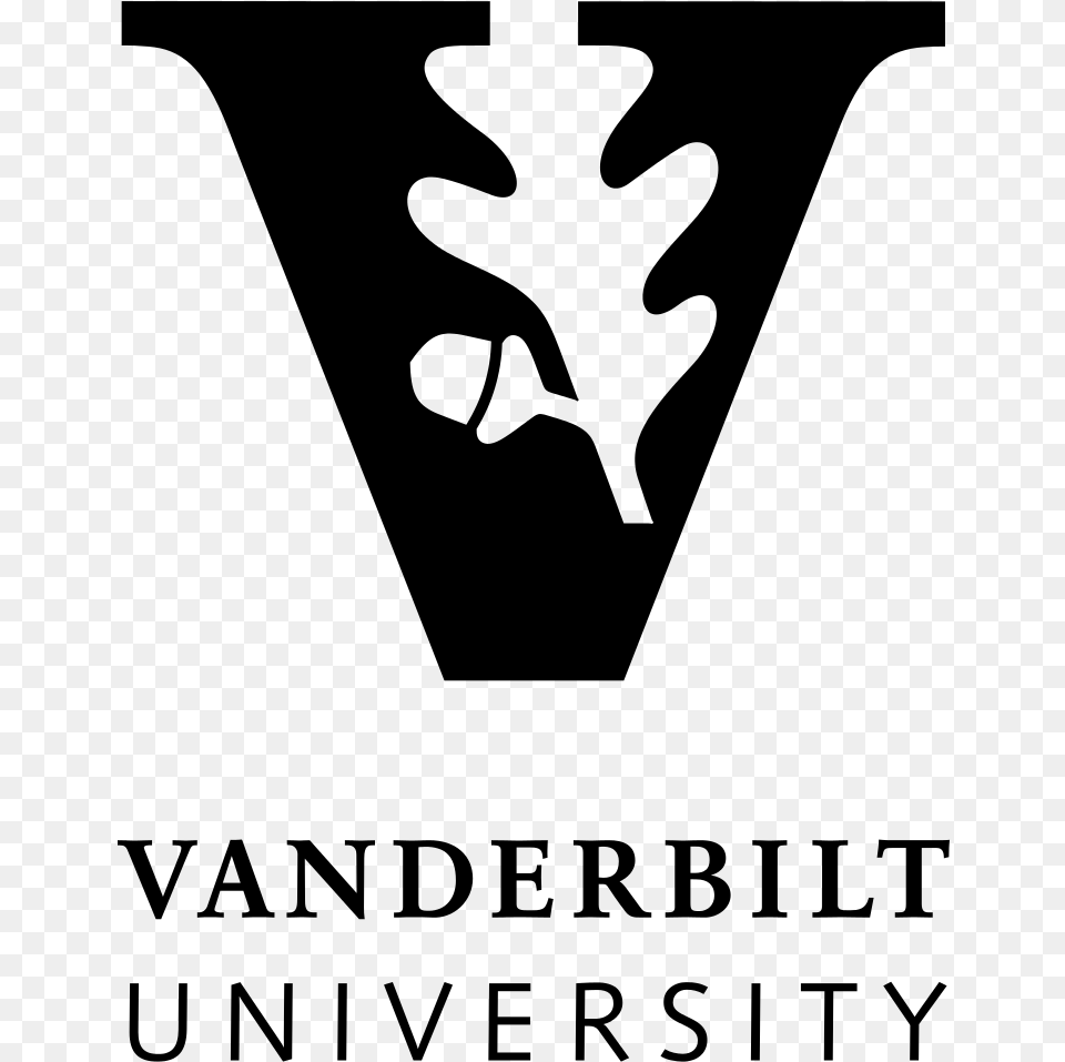 Vanderbilt University Logo Official Vanderbilt University Logo, Gray Free Transparent Png