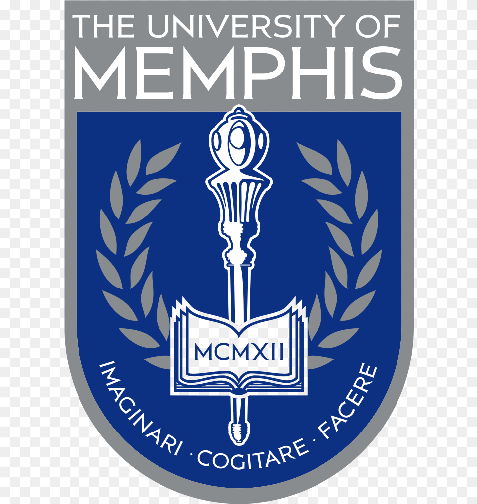 Vanecia Kimbrow University Of Memphis Seal University Of Memphis Seal, Badge, Logo, Symbol, Emblem Png Image