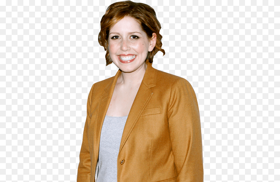 Vanessa Bayer On Miley Cyrus 39j Pop America Vanessa Bayer Adult, Person, Jacket, Woman Free Transparent Png