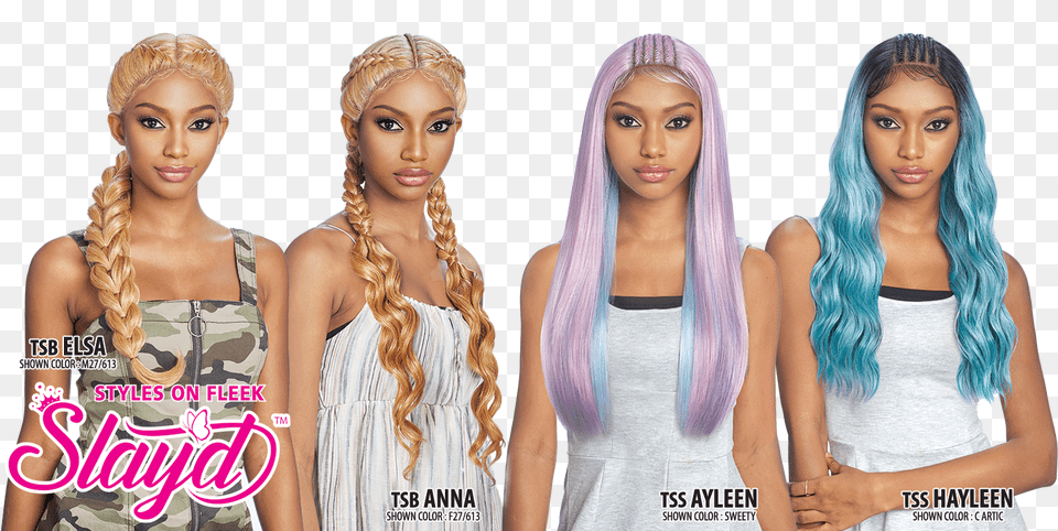 Vanessa Fashion Hair Icon Girl Half Wig, Adult, Person, Woman, Female Free Png Download