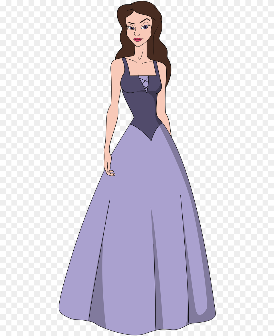 Vanessa From The Little Mermaid, Formal Wear, Clothing, Dress, Evening Dress Free Png Download