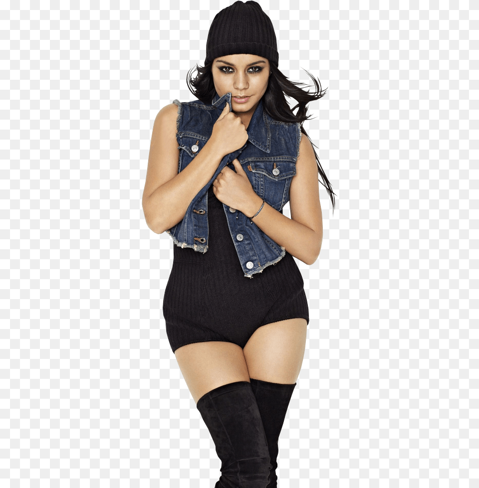 Vanessa Hudgens Images Cute Wallpaper And Background Vanessa Hudgens Photoshoot 2010, Pants, Vest, Clothing, Person Png Image