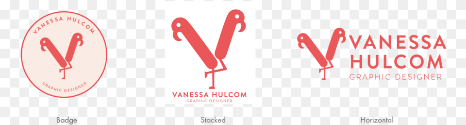 Vanessa Hulcom Personal Logo Graphic Design, Advertisement, Text Png Image