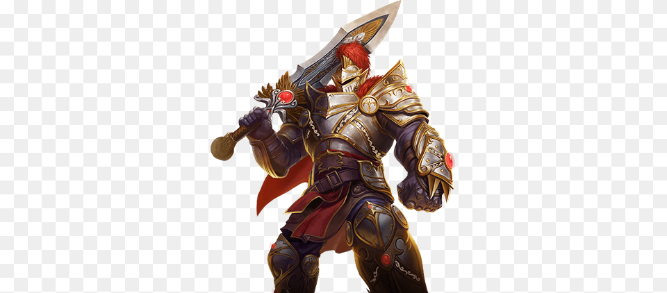 Vanguard Herc Hercules Smite, Sword, Weapon, Adult, Male Png