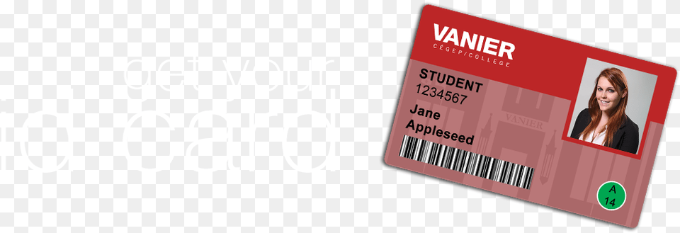 Vanier College Student Id, Text, Document, Driving License, Id Cards Png Image