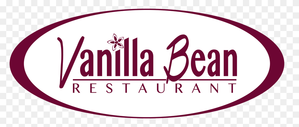 Vanilla Bean Brunch Menu, Oval, Logo, Text Free Transparent Png