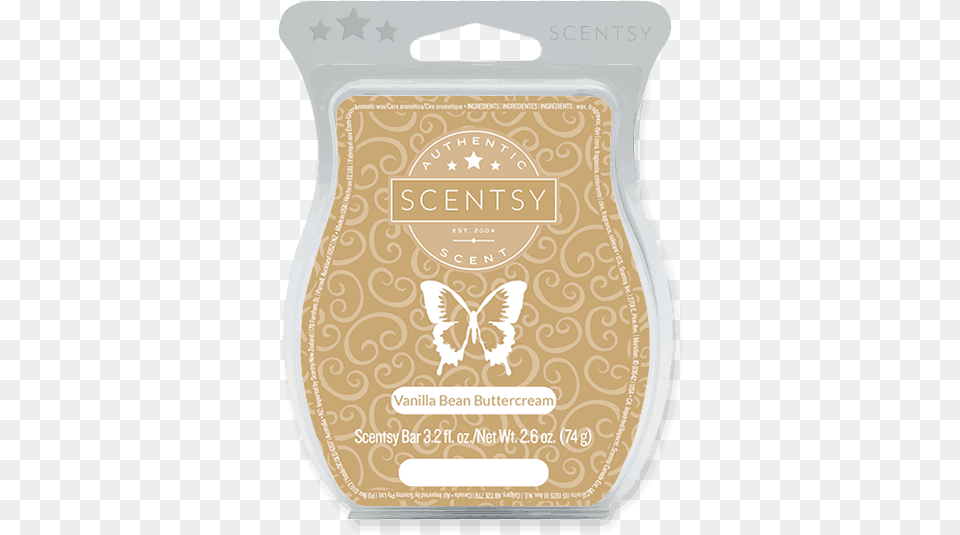 Vanilla Bean Buttercream Scentsy Bar Chocolate Coconut Cream Scentsy Bar, Bottle, Cosmetics, Food, Ketchup Free Png