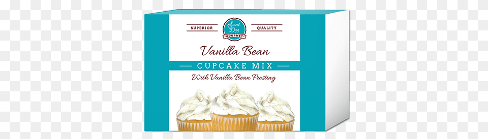 Vanilla Bean Cupcake And Vanilla Bean Frosting Mix Vanilla, Cake, Cream, Dessert, Food Free Png Download