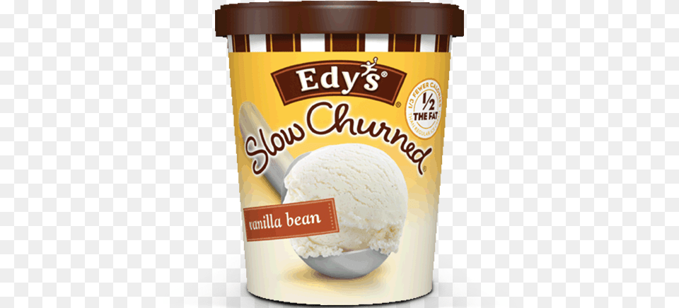 Vanilla Bean Cups Edy39s Slow Churned Cookies And Cream, Dessert, Food, Ice Cream, Frozen Yogurt Free Transparent Png