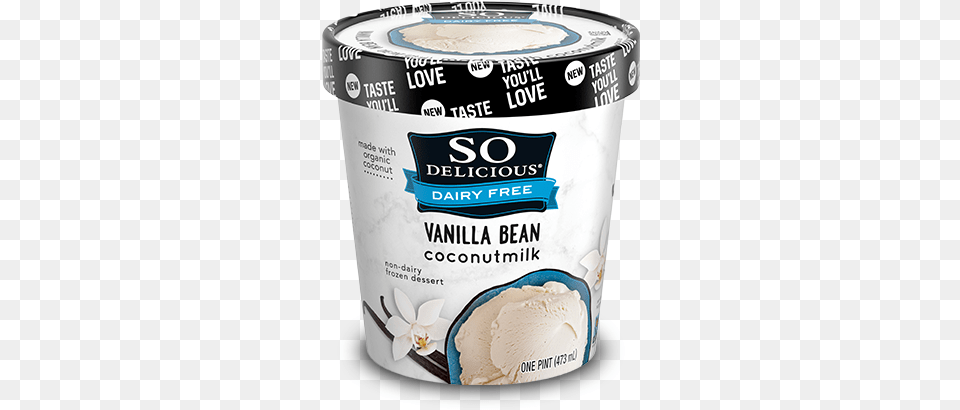Vanilla Bean So Delicious Cashew Milk Vanilla Ice Cream, Dessert, Food, Ice Cream, Yogurt Free Png Download