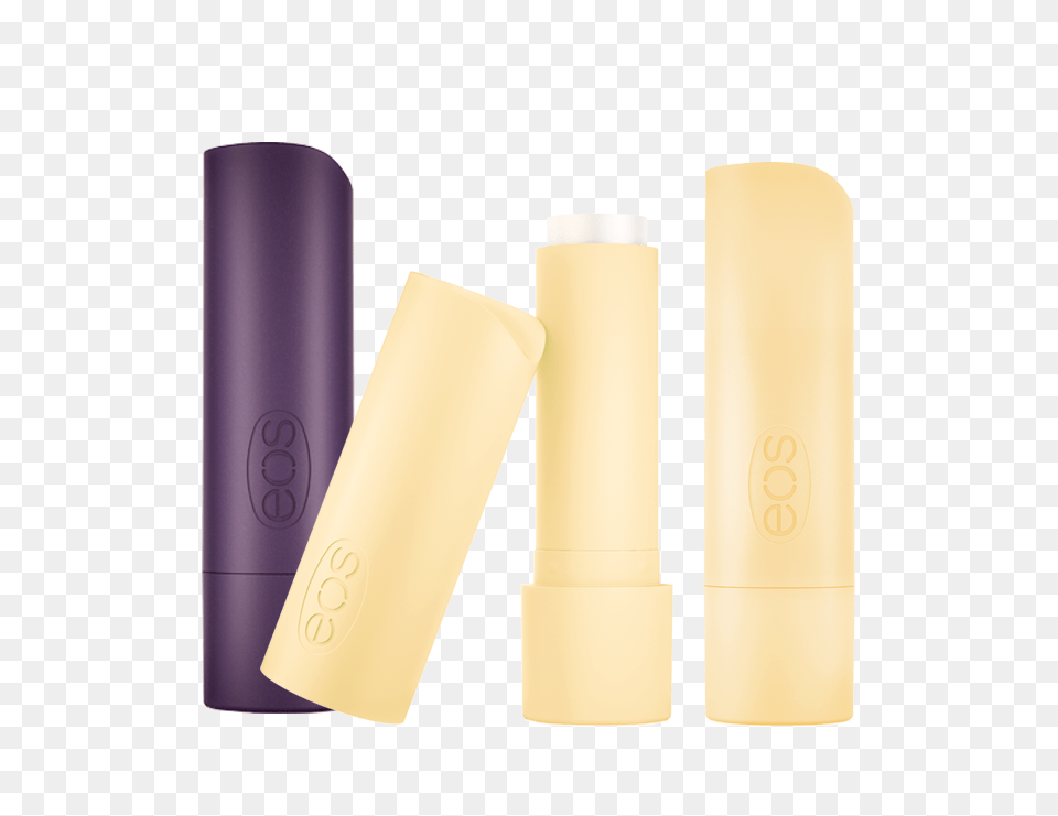 Vanilla Bean Sugarplum Sticks Pack Eos, Cosmetics, Lipstick, Cylinder, Bottle Free Png