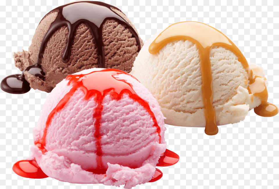 Vanilla Chocolate Strawberry Ice Cream, Dessert, Food, Ice Cream Free Transparent Png