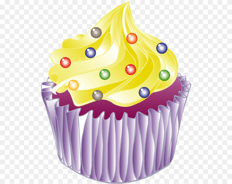 Vanilla Cupcake Clipart Cupcake Decorating Cupcake, Birthday Cake, Cake, Cream, Dessert Png