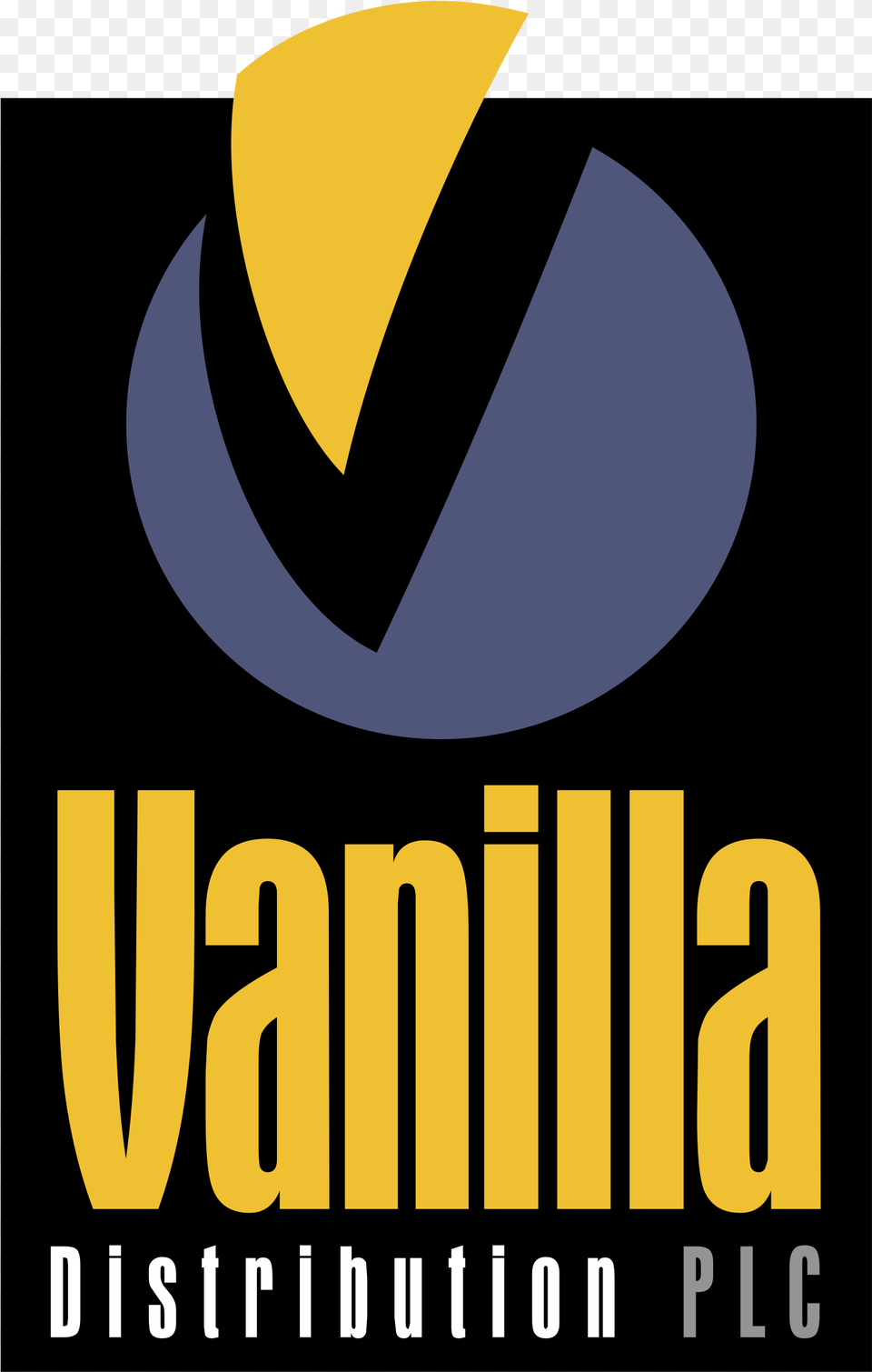 Vanilla Distribution Logo Transparent Graphic Design, Advertisement, Poster, Publication, Book Png Image