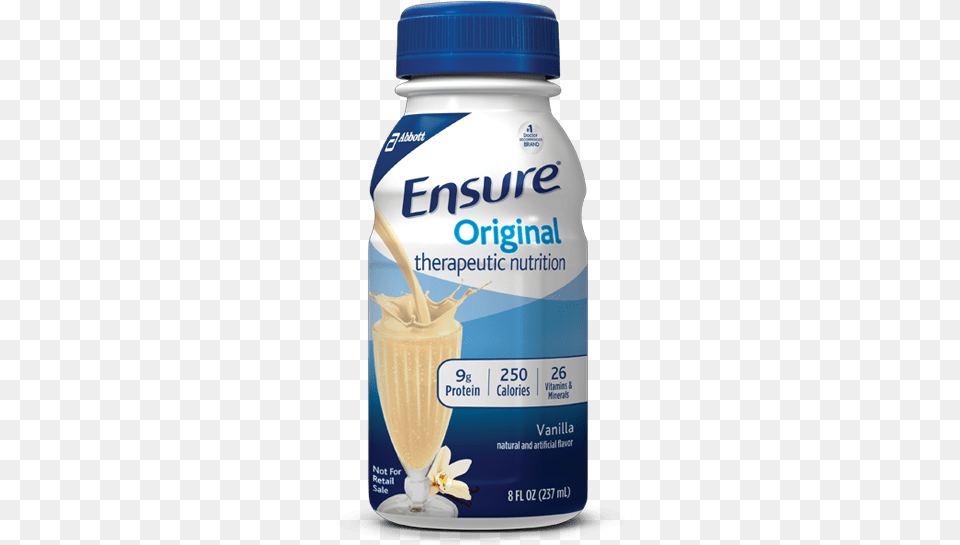 Vanilla Ensure Plus 350 Cal 8 Oz Vanilla, Beverage, Milk, Juice, Bottle Free Png