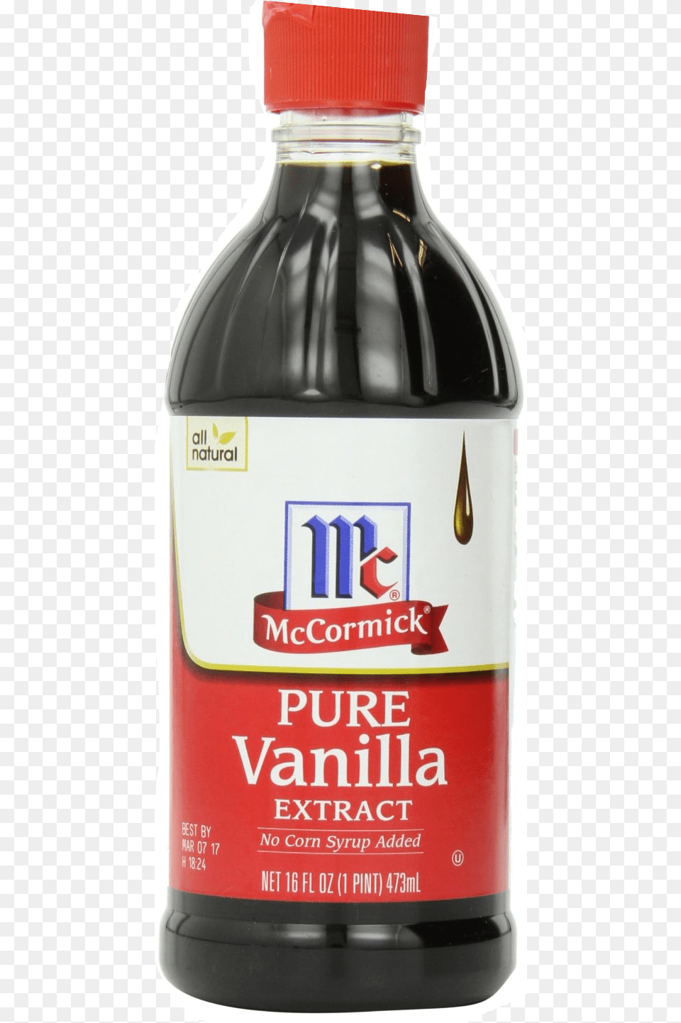 Vanilla Extract Mccormick Pure Vanilla Extract 2 Fl Oz Bottle, Food, Seasoning, Syrup, Alcohol Free Transparent Png