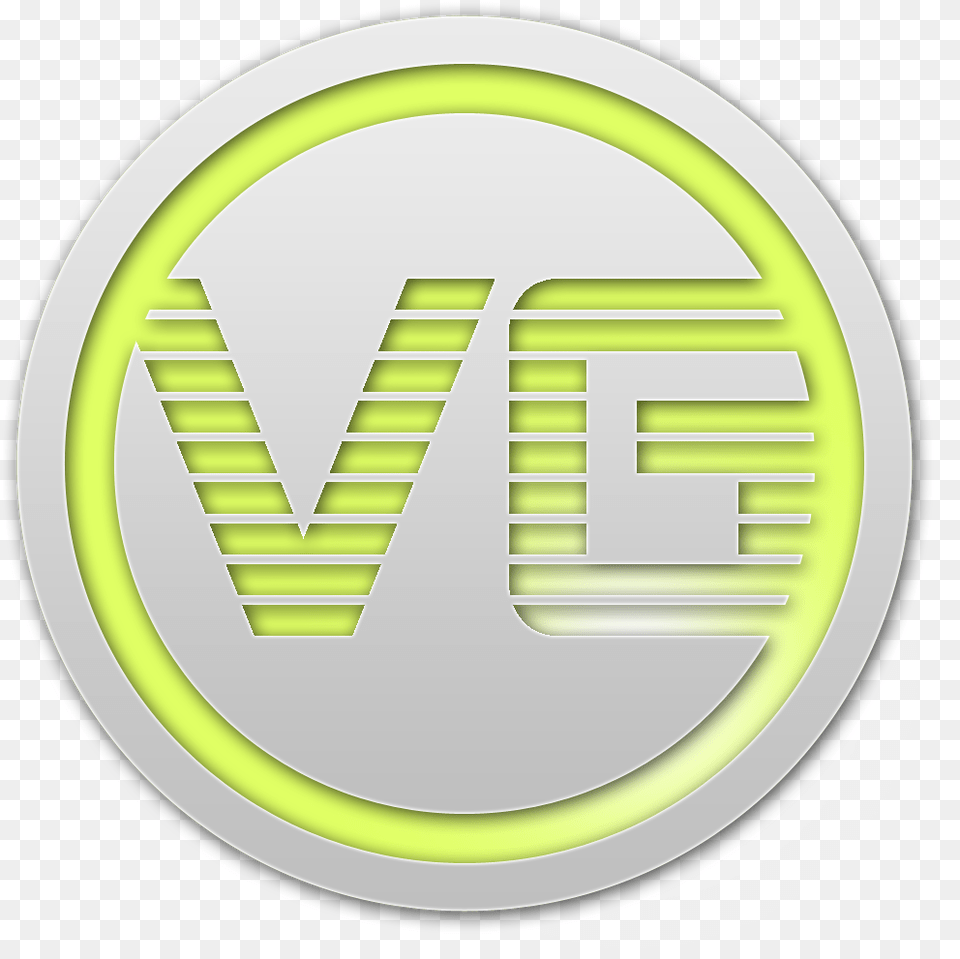 Vanilla Gaming Green, Logo, Disk, Badge, Symbol Png