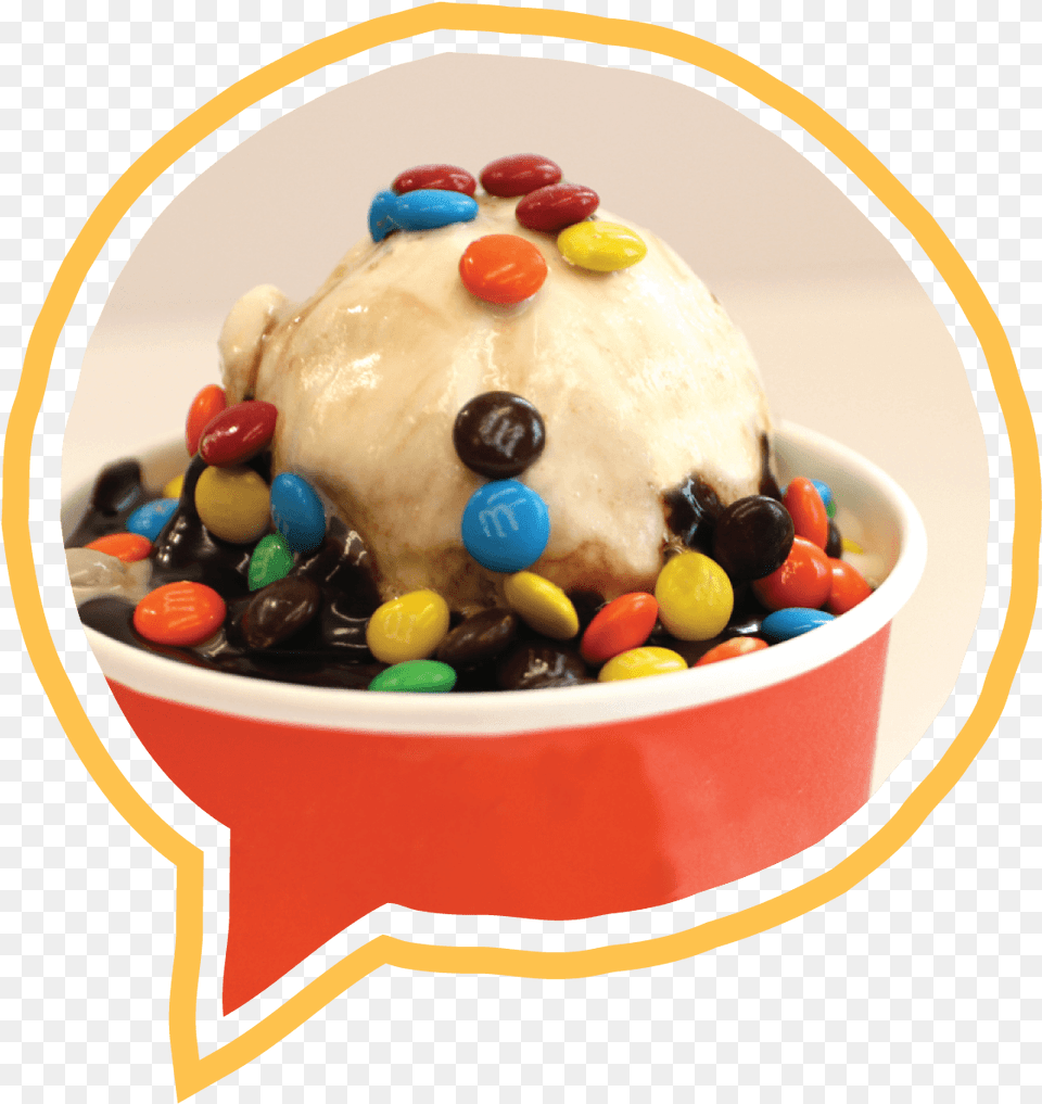 Vanilla Ice Cream, Dessert, Food, Ice Cream, Sundae Free Png