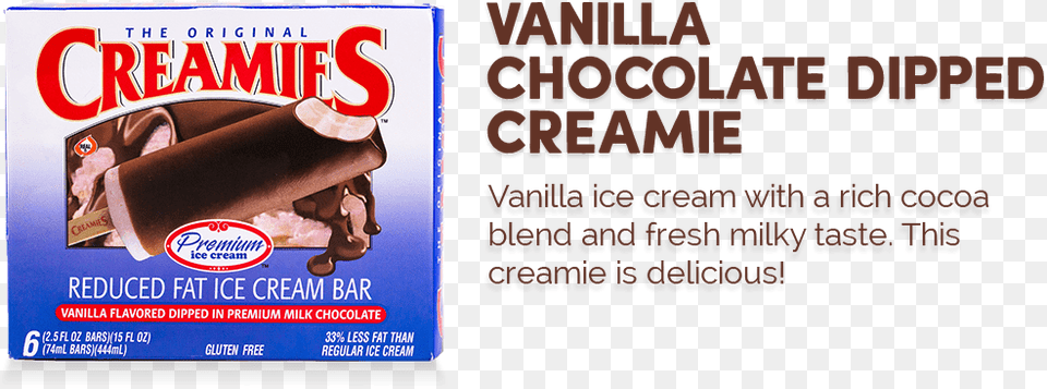 Vanilla Ice Cream Bar Ice Cream Bar, Advertisement, Poster, Person Free Png