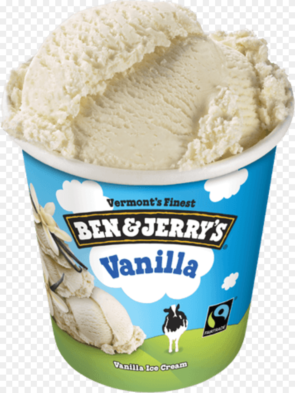 Vanilla Ice Cream Ben And Jerry S Pucker Upper Ben And, Food, Ice Cream, Dessert, Frozen Yogurt Free Transparent Png