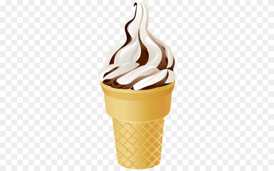 Vanilla Ice Cream Clip, Dessert, Food, Ice Cream, Soft Serve Ice Cream Free Transparent Png