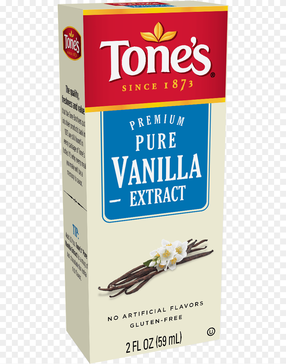 Vanilla Pure Extract Carton 2oz Flower, Herbal, Herbs, Plant, Advertisement Png Image