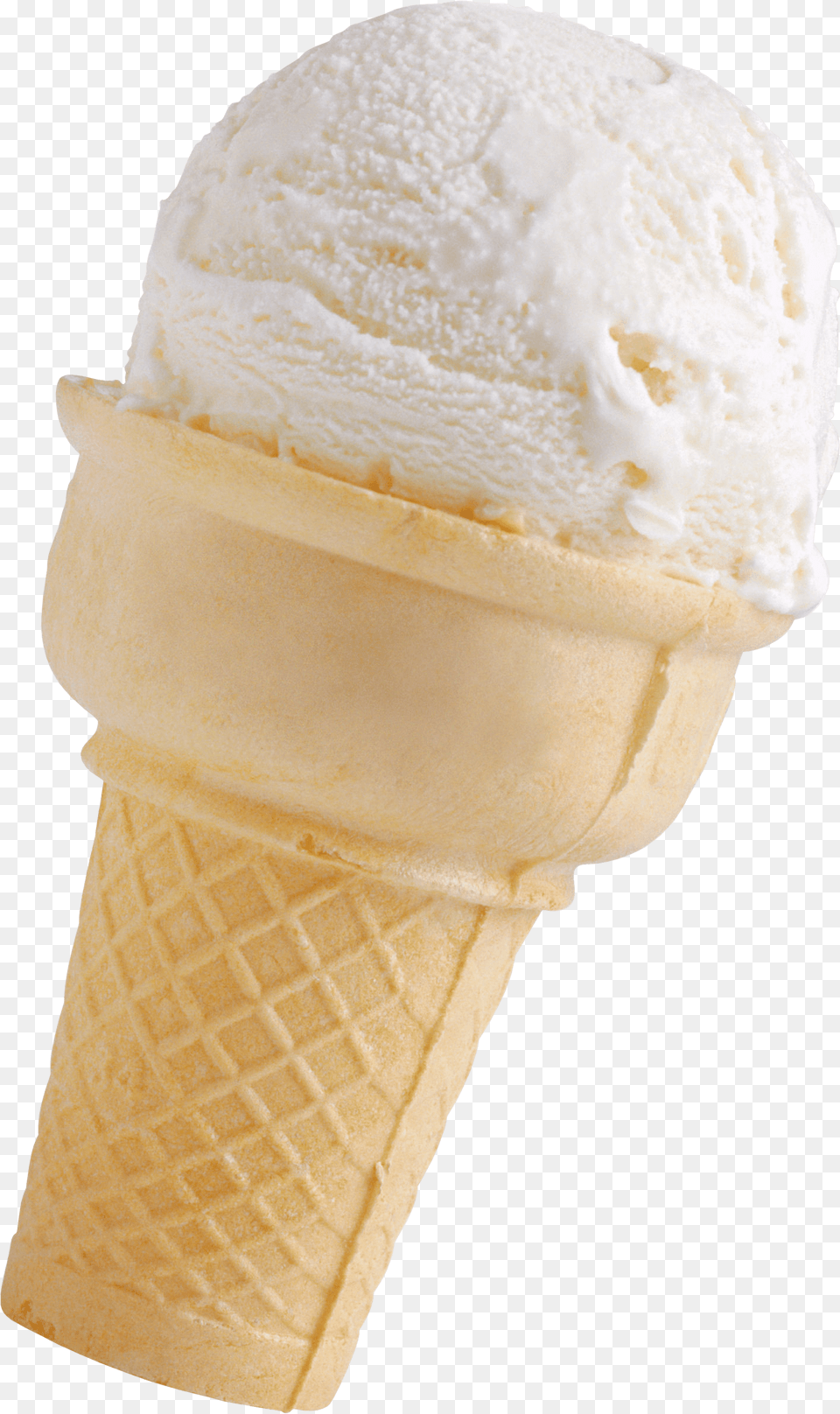 Vanilla Small Horn Ice Cream, Dessert, Food, Ice Cream, Soft Serve Ice Cream Free Png Download