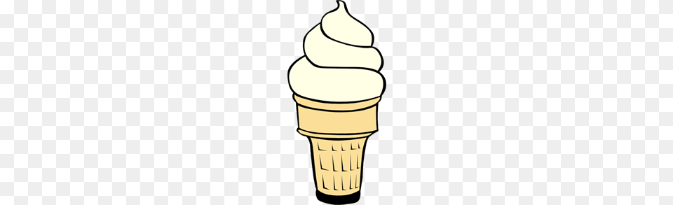 Vanilla Soft Serve Ice Cream Cone Clip Arts For Web, Dessert, Food, Ice Cream, Soft Serve Ice Cream Png