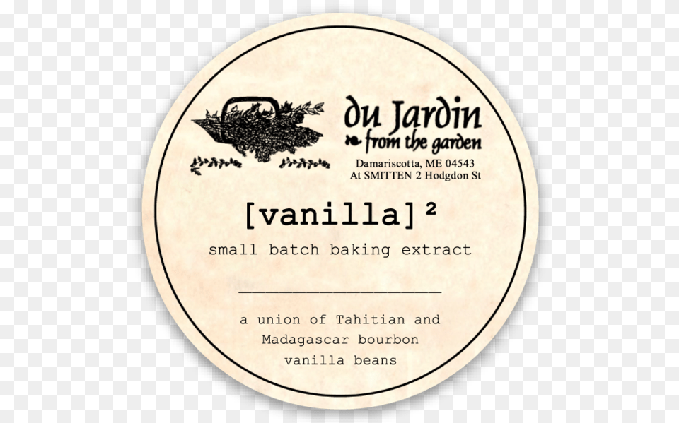 Vanilla Squared Double Baking Extract Circle, Advertisement, Herbal, Herbs, Plant Png