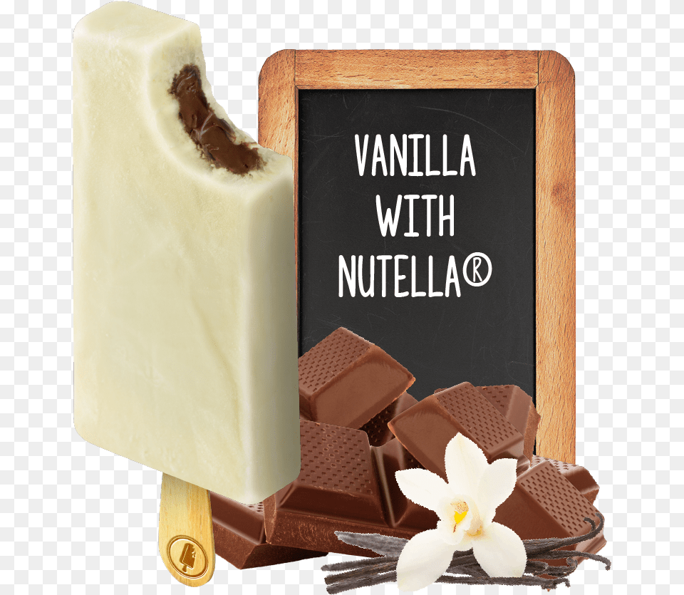 Vanilla With Nutella Razvedka, Chocolate, Dessert, Food, Blackboard Free Transparent Png