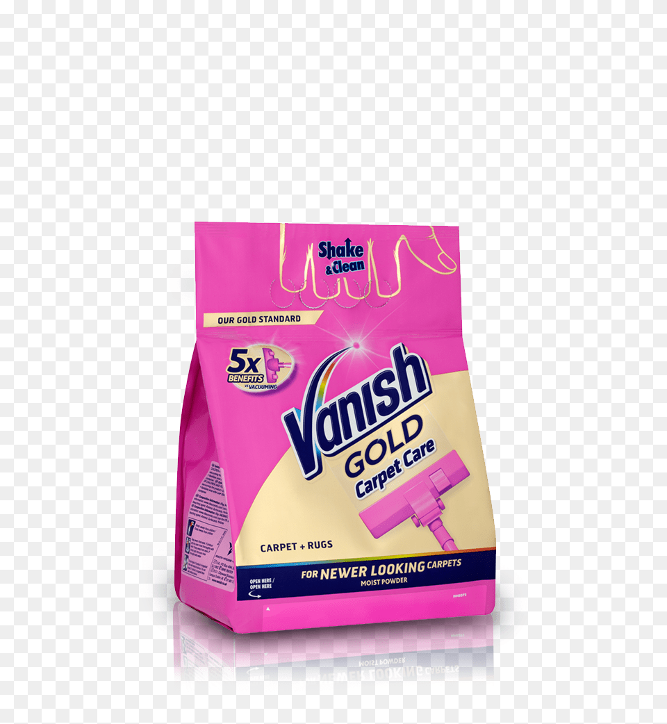 Vanish Gold Carpet Care Powder, Gum Free Transparent Png