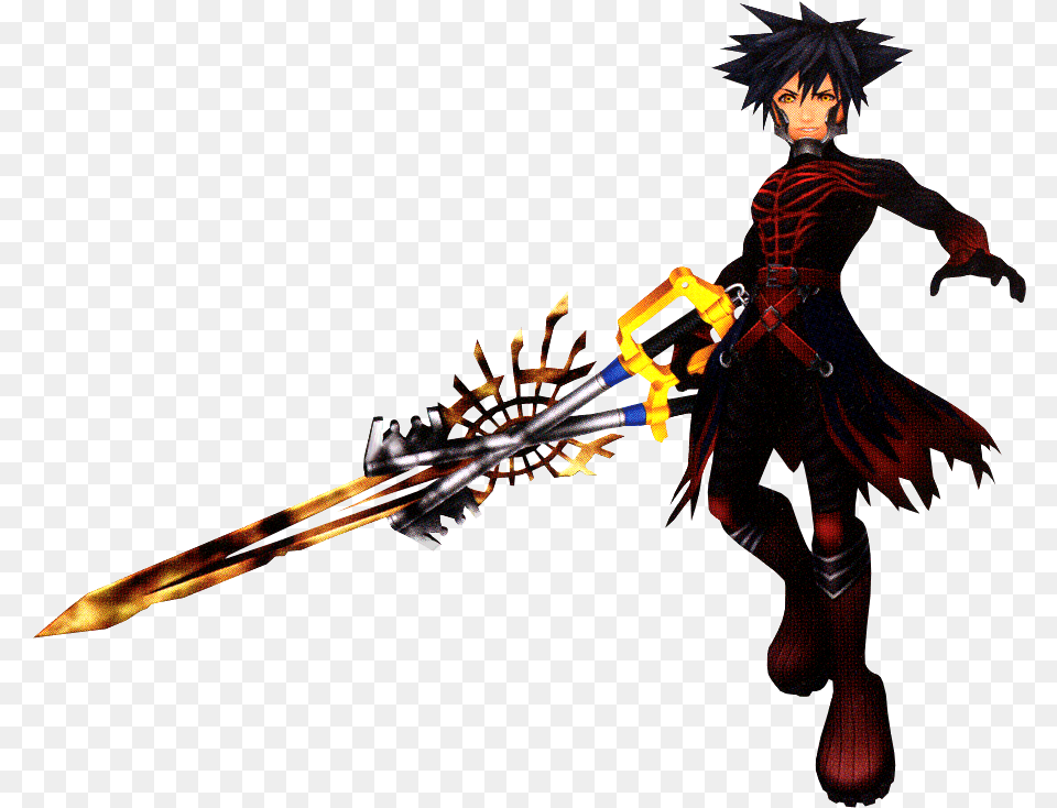 Vanitas Kingdom Hearts, Sword, Weapon, Person, Face Free Transparent Png