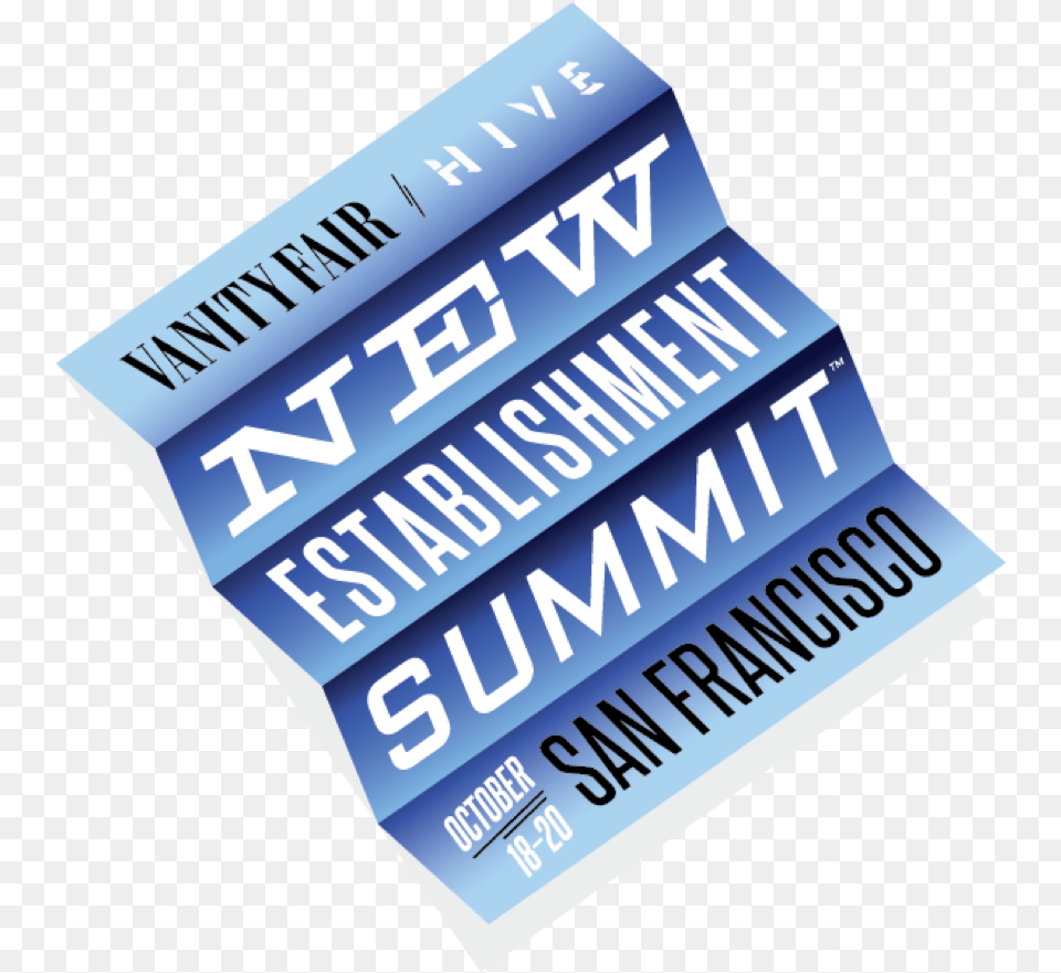 Vanity Fair New Establishment Summit, Advertisement, Poster, Scoreboard, Text Png Image