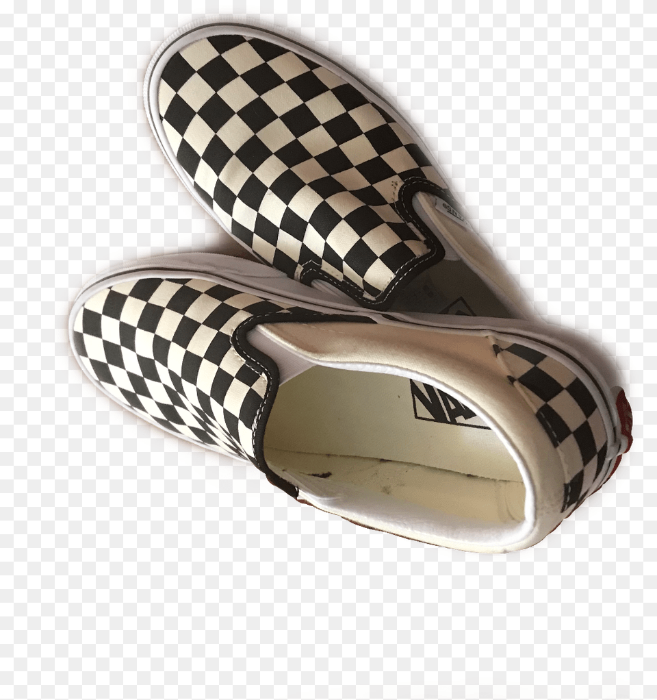 Vans Aesthetic Checkered Checker Print Vsco Tartan, Clothing, Footwear, Shoe, Sneaker Free Png