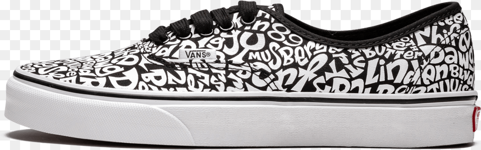 Vans Authentic A Tribe Called Quest Skate Shoe, Canvas, Clothing, Footwear, Sneaker Free Transparent Png