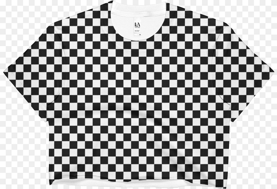 Vans Checkerboard Crop Top Docklands Victoria, T-shirt, Clothing, Shirt, Long Sleeve Free Transparent Png
