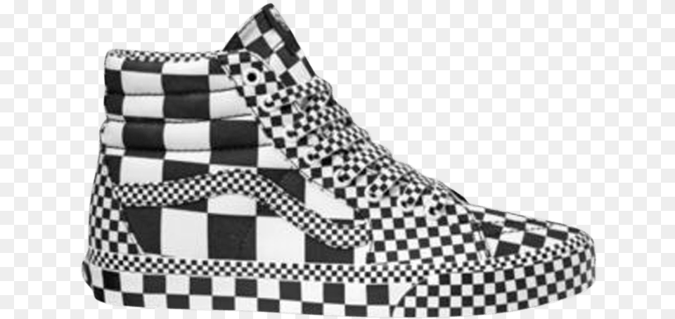 Vans Checkered All Over, Clothing, Footwear, Shoe, Sneaker Free Png