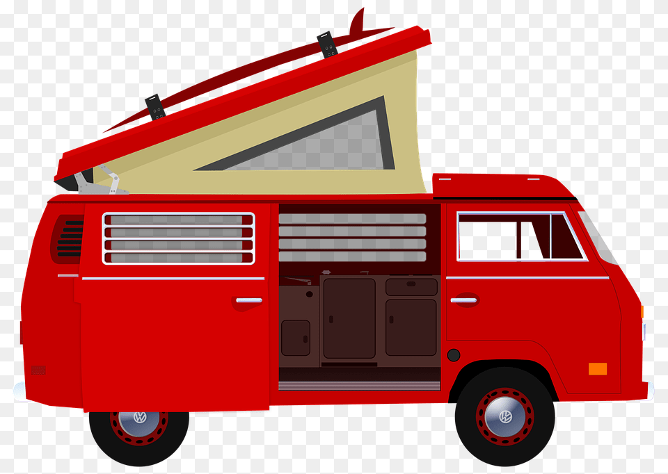 Vans Clipart Hippy Van, Caravan, Transportation, Vehicle, Car Free Transparent Png